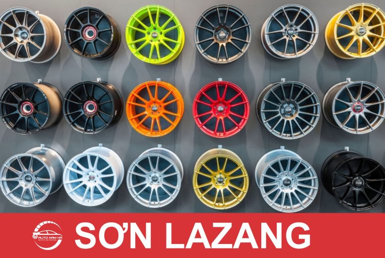 Sơn lazang ô tô