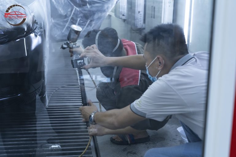 Dịch vụ sơn xe ô tô tại Việt Trì