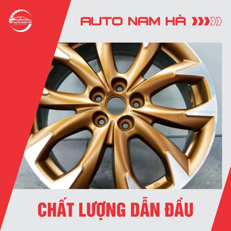 Mách bạn địa chỉ sơn vành lazang ô tô uy tín tại Phú Thọ