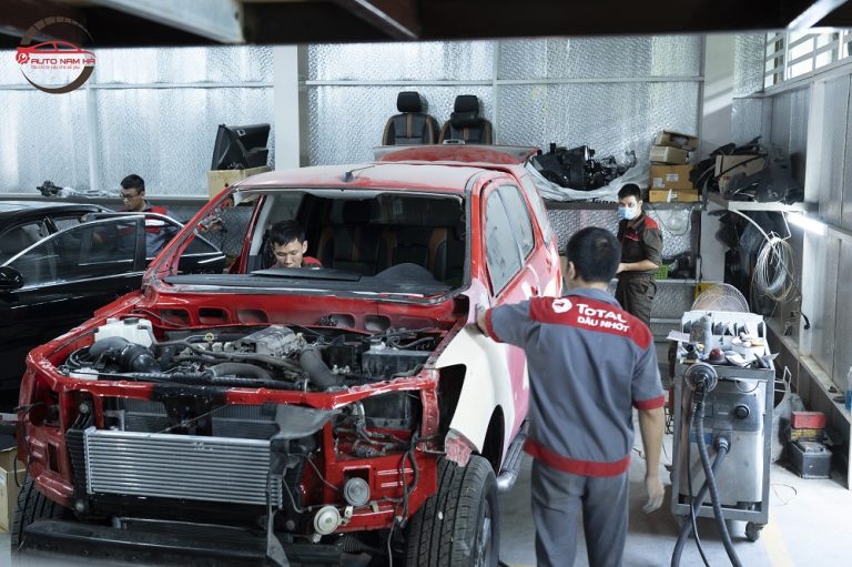 Dịch vụ sơn xe ô tô tại Phú Thọ