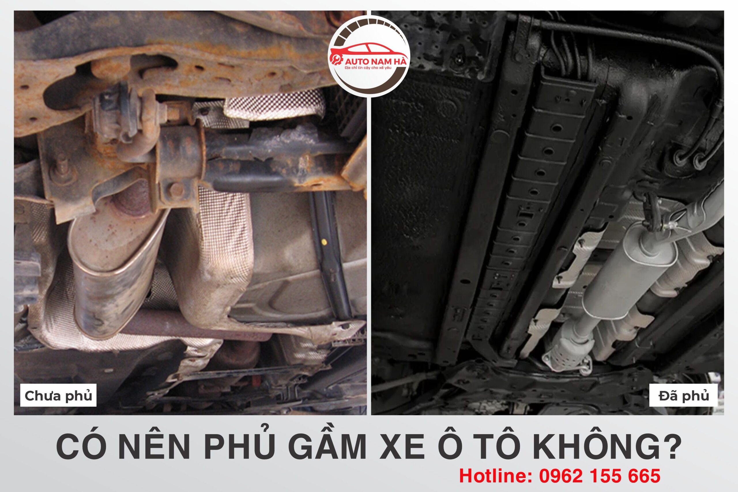 Có nên phủ gầm xe ô tô không?